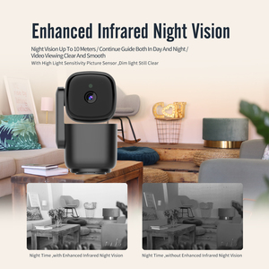 Mini Cámara IP Original T200 1080P <span class=keywords><strong>WiFi</strong></span> PTZ Plug and Play Compatible con Tuya Yi Iot Visión Nocturna IR <span class=keywords><strong>Seguridad</strong></span> para el Hogar - Product Image 4