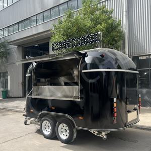 Standard Mobile Food Trailer Customization Available Offering Food Truck Cart Coffee Pizza <b>Bar</b> Burger Truck - Product Image 3