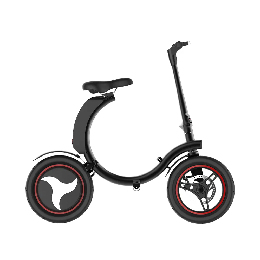 2021 2020 China Cheap EU US warehouse 14inch 350W Power Folding Portable Bicycle Electric Bike With Max Speed