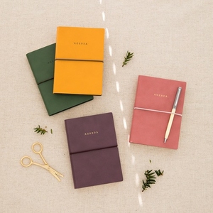 ส่วนบุคคลแฟนซีนุ่มรายเดือนวันที่Undated Planner Official <span class=keywords><strong>Journal</strong></span> Embossedไดอารี่พิมพ์String Binding - Product Image 2