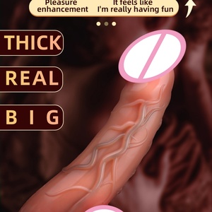 Vibrador Realista FAAK, Dildo Grande, Masturbador Femenino, Estimulador de Punto G, Silicona, 10 Modos de Vibración Anal, Juguetes Sexuales Eróticos para Mujeres - Product Image 5