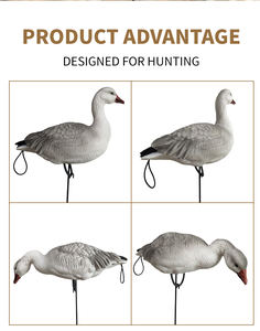 Señuelo de Ganso Juvie de Cuerpo Completo, Diseño Gigante Portátil, para Caza en Campo y Humedales - Product Image 6