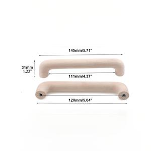 Wooden Cabinet <b>Pull</b> <b>Handles</b> 145mm Bar Shape Minimalist Design for Drawer and <b>Door</b> Use - Product Image 1