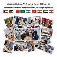 Equipo Educativo de Oriente Medio, Proyecto de Bricolaje 328P Esp32, Kits de Brazo Robótico de Aluminio 12 en 1 para Programación STEM para Educación