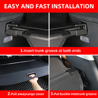 Housse de coffre rétractable pour Para DFSK E5 5 sièges voiture autres accessoires intérieurs accessoire de voiture pour intérieurs