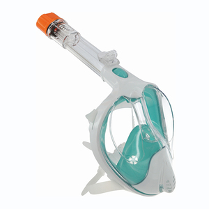 Mascarilla de buceo plegable de silicona, máscara bucal de cara completa con gran lente, personalizada, disponible, 180 - Product Image 4