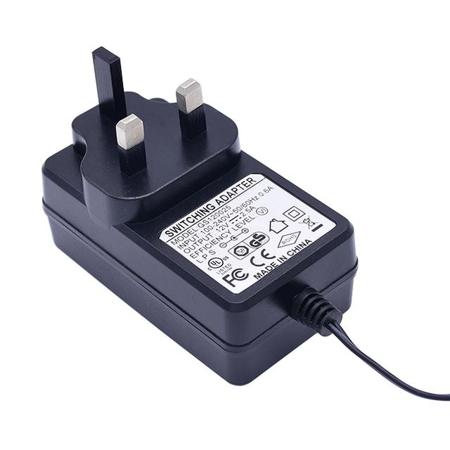 ROHS Certified 36-48W Power Adapter for HP 9000S Printers UK Plug 100-240VDC Input Voltage 700mA Output Current 1-24V 100-8000mA