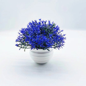 Plante artificielle réaliste en <span class=keywords><strong>eucalyptus</strong></span>, petite plante en <span class=keywords><strong>pot</strong></span>, fausse verdure pour la décoration de la maison, du bureau, de la table, art moderne - Product Image 3