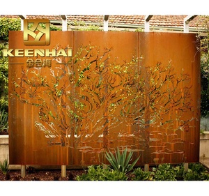 Prodotti in Acciaio Corten Decorativi per Esterni, Design Personalizzato, Lastre Metalliche per Architettura e Arte - Product Image 4