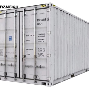 Contenedor de Carga Seca de 6m (20 Pies) de Longitud, Certificado ISO, Usado, Stock Chino en Venta, Hecho de Acero Corten - Product Image 1