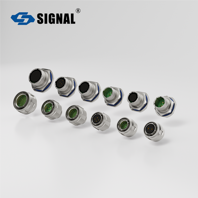 MIL-DTL-38999 Series 3 Circular Connector D38999 Coaxial Aviation Plug Aluminum Housing IP67 Rated