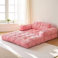 Nuevo Sofá Cama Convertible Estilo Medieval, Metálico, Compresión al Vacío, Desmontable, Lavable, Plegable, de Doble Uso, Tipo Tatami