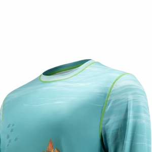 Venta al por mayor de secado rápido camisa de pesca de manga larga personalizada impermeable hombres camisa de pesca - Product Image 1