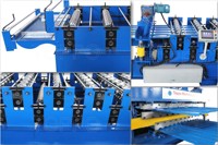 Máquina Perfiladora de Paneles Metálicos para Techos de Doble Capa, Multifuncional, Duradera y de Calidad, para Techos Trapezoidales y Corrugados