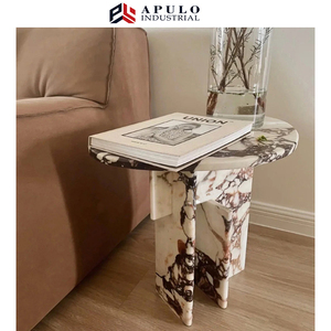 Trang Trí Nội Thất Bàn Đá Cẩm Thạch Calacatta Viola Kiểu Kiến Trúc Bắc Âu Kiểu Vòm Kiểu Ý - Product Image 3