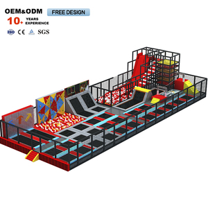 Hot Sale Rectangular Indoor Children's Playground <b>Trampoline</b> Park Safety-First Indoor <b>Trampoline</b> for Kids - Product Image 4