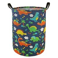 Grand panier à linge pliable imprimé d'animaux mignons, organisateur pour chambre d'enfant et salle de jeux, panier à linge pour vêtements d'enfants et jouets de bébé