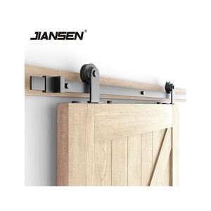 2 <span class=keywords><strong>m</strong></span> /6.6 ft en çok satan rayları ahşap siyah toptan Modern parça sistemi kayan ambar kapısı donanı<span class=keywords><strong>m</strong></span> - Product Image 3