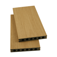 Vente en gros usine : Revêtement de sol composite WPC imperméable, ignifuge et antidérapant en poudre de bois et HDPE pour jardin et piscine extérieure