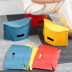 Outdoor <b>folding</b> paper <b>stool</b>, portable mini <b>stool</b> for travel, fishing, music festivals, and home use. - Product Image 1
