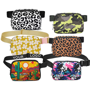 Riñonera de nailon limón con estampado personalizado, riñonera impermeable con cremallera, riñonera deportiva cruzada para mujeres y niñas, monedero LuLu bonito - Product Image 2