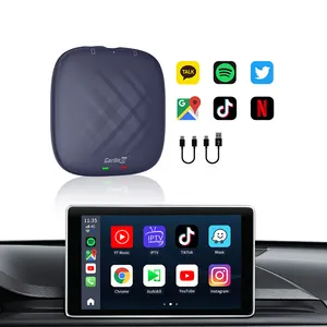Карлинкит, Новая настройка, 8 г + 128 ГБ, портативная система Carplay android 13, беспроводная система Android Auto Carplay Ai Box