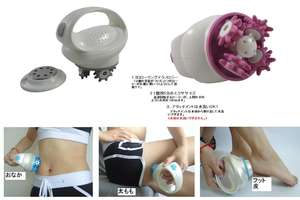 Masseur électrique amincissant 3D à montage mural, rouleau relaxant pour le corps entier, pour le soin de la taille, des jambes, des bras, du dos et des pieds, pour femmes - Product Image 3