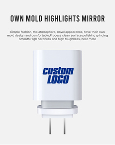 Prix de gros OEM, design tendance, chargeur rapide USB-C super fin à 3 prises 20W pour téléphone portable Apple <span class=keywords><strong>iPhone</strong></span> - Product Image 2