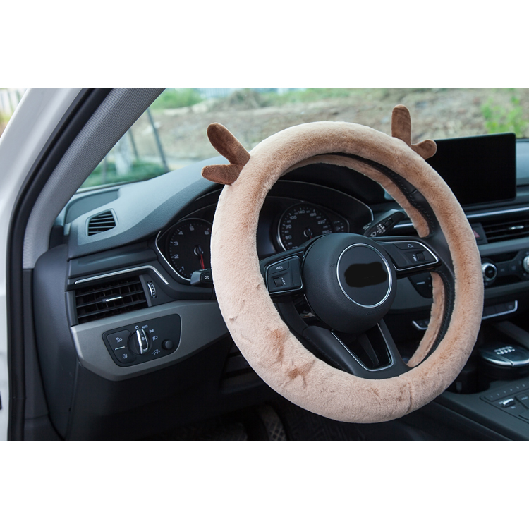 Высококачественный чехол на руль с милыми рогами