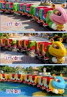 Sistema de Pistas Flexibles Personalizables, Tren Eléctrico Infantil con Diseño de Hormigas, Funcionamiento Confiable