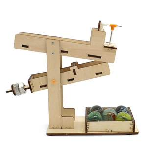 OKYN-G6697 Kit de Construcción Creativa de Pistas de Bolas de Madera para Adolescentes y Familiares - Product Image 3