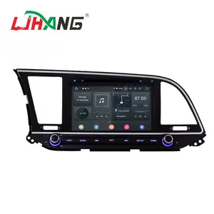 LJHANG 2din PX5 안드로이드 13 4 + 64G 자동차 DVD 플레이어 현대차 이란트라 2016 멀티미디어 스테레오 GPS 네비게이션 라디오