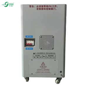 Sndzjx 20kva tĩnh điện áp ba pha ổn định đồng quanh co AC hiện tại 50Hz tần số thiết bị điện tử với AVR LCD hiển thị - Product Image 6