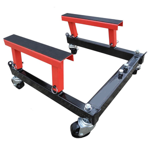 Soporte de transporte para motocicleta largo de acero plegable ajustable - Product Image 6