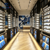 Vitrine de présentation de lunettes de soleil Ray-Ban avec éclairage LED pour magasins d'optique – Offre Spéciale