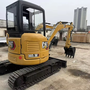 Excavadora japonesa CAT 303.5E de segunda mano de alta calidad con brazo giratorio, excavadora de cadenas de 3.5 toneladas a precio de fábrica en stock. - Product Image 1