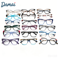 Vente en gros de montures de lunettes en acétate, assortiment de couleurs variées, bonne qualité, montures de lunettes, monturas de acetato