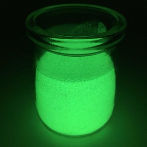 Glow In The Dark Powder Fast Light Absorption Yellow Green Phosphorescent Pigment Photoluminescent Glow In The Dark Powder JPG-396 For Injection Molding