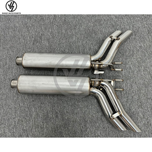 ท่อไอเสียสแตนเลส304แบบ B พร้อมคำว่า Mercedes Benz G-Class W464 G500 AMG G63ท่อไอเสีย2018-2023 - Product Image 4