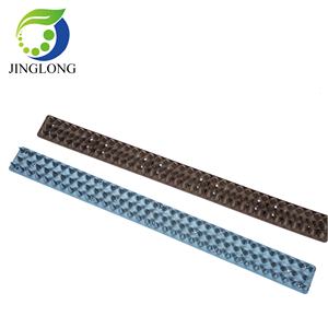 Valla disuasoria profesional para pájaros y gatos, picos de plástico negro sólido, protección para granja y plantas, tamaño de hoja de EE. UU. - Product Image 2