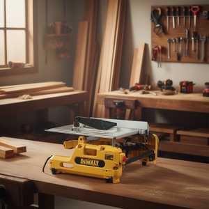 Sierra de mesa DeWalt de 10 pulgadas y 15 amperios con guía de corte para trabajar la madera - Product Image 3
