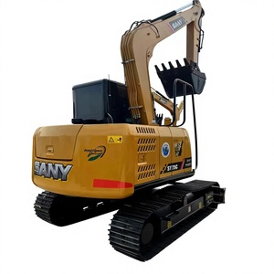 Excavadora Mini Sobre Orugas Usada SY75C de 7.5 Toneladas con Motor Isuzu, Alta Potencia de Excavación, Precio Económico - Product Image 1