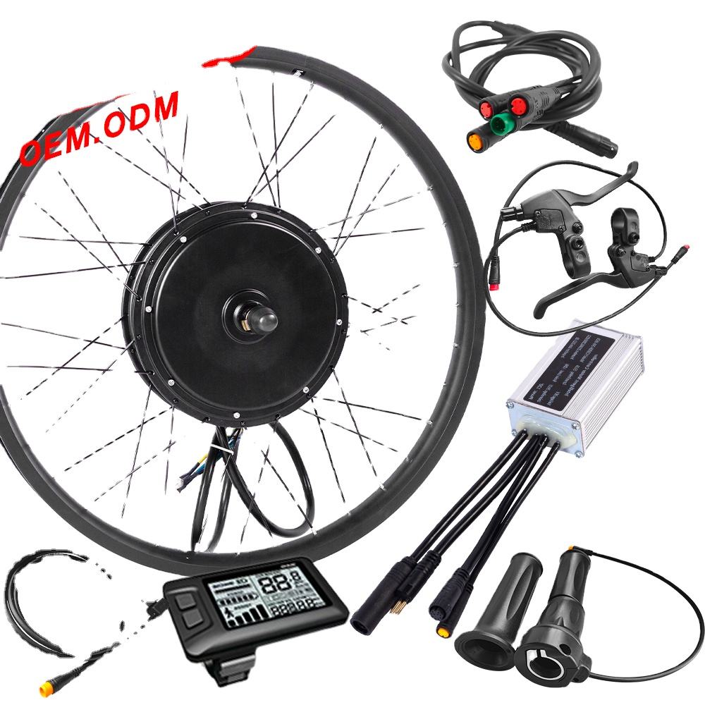 48v Electric Bike Kit with 3000w Hub Motor for 29 Inch Wheels