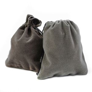 Vente en gros de pochettes en velours personnalisées avec logo, sacs en velours à cordon pour bijoux, pour cadeaux - Product Image 3