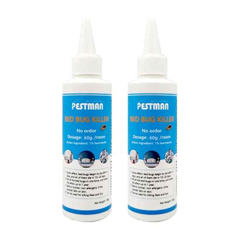 Pestman Non-toxic Safety Bedbug Powder Killer Spray Powder Killer