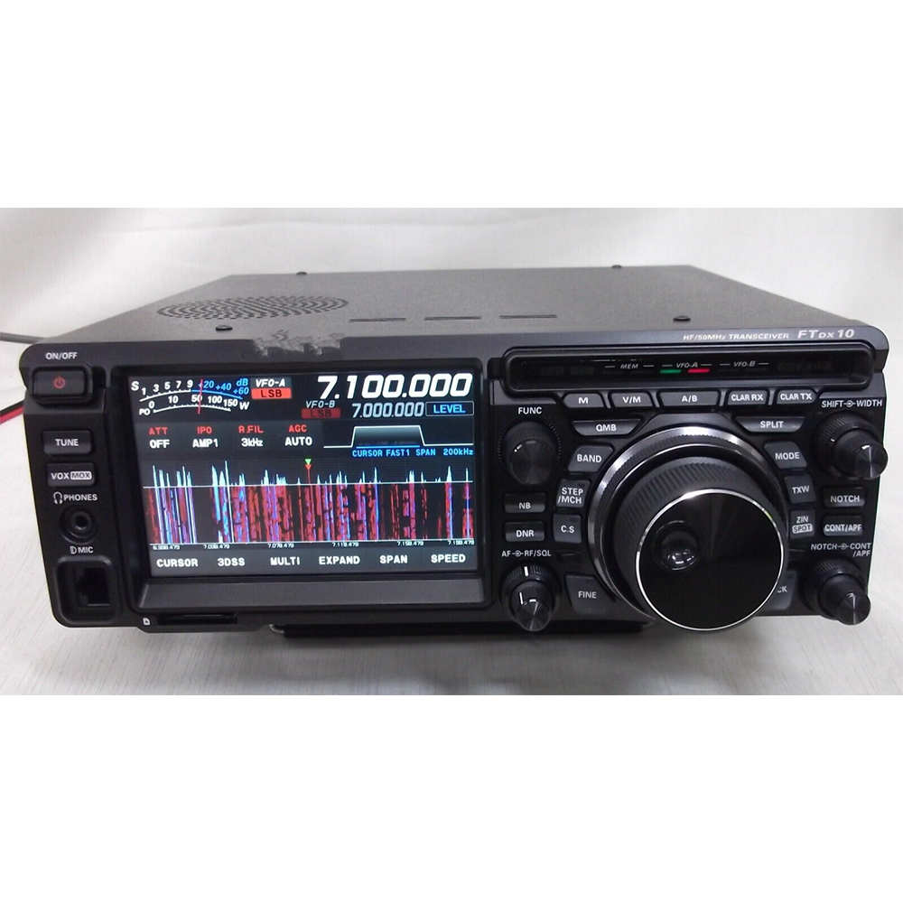 YAESU FTdx10 HF/50MHzトランシーバー100W Yaesu FTDX-10 Yaesu FTDX10 Compact HF/50 MHz 100W SDR Transceivers