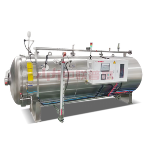 Máquina de esterilización de alimentos para mascotas de atún enlatado en autoclave Horizontal ZLPH - Product Image 2