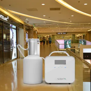 SCENTA Private Label Hotel Lobby controllo Bluetooth Design in metallo profumo d'aria fragranza olio Aroma macchina per il Marketing del profumo