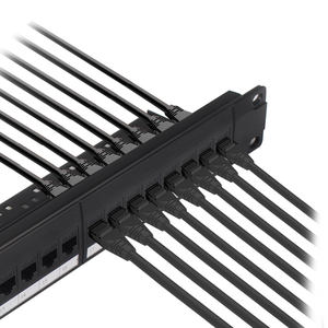 24 porte 19 "Rack Mount 1U Cat6 Cat5e Cat6a Keystone 24 porte <span class=keywords><strong>Patch</strong></span> <span class=keywords><strong>Panel</strong></span> 24 porte Cat6 <span class=keywords><strong>Patch</strong></span> <span class=keywords><strong>Panel</strong></span> - Product Image 4