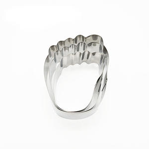 Ensemble de 3 <span class=keywords><strong>emporte</strong></span>-pièces en acier inoxydable en forme de pied / 8/9/<span class=keywords><strong>10</strong></span> <span class=keywords><strong>cm</strong></span> - Product Image 5